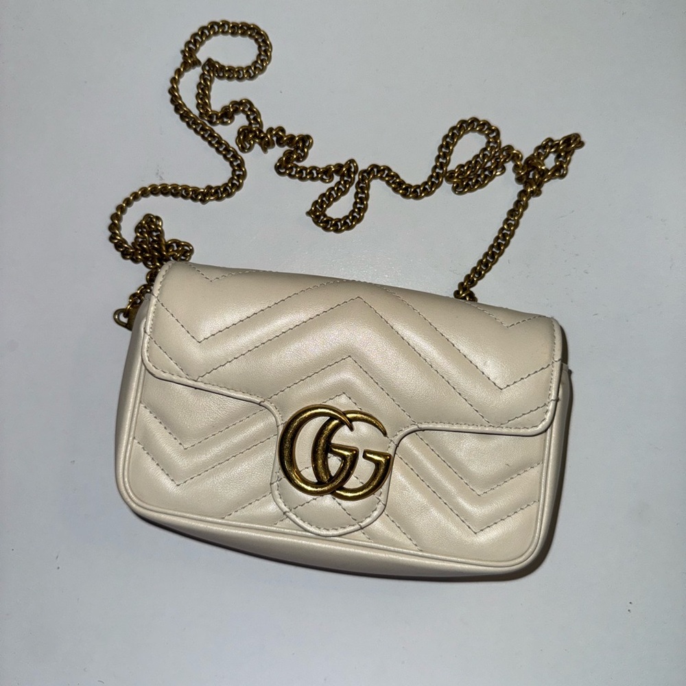Gucci calfskin marking super mini